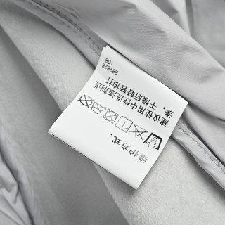 Descente Quilted Puffer Down Jacket – Grey view 12