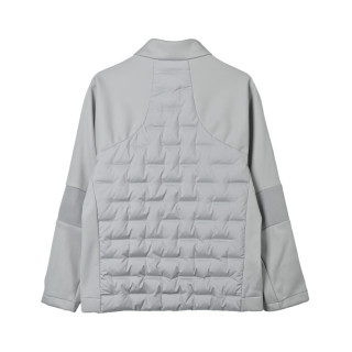 Descente Quilted Puffer Down Jacket – Grey view 4