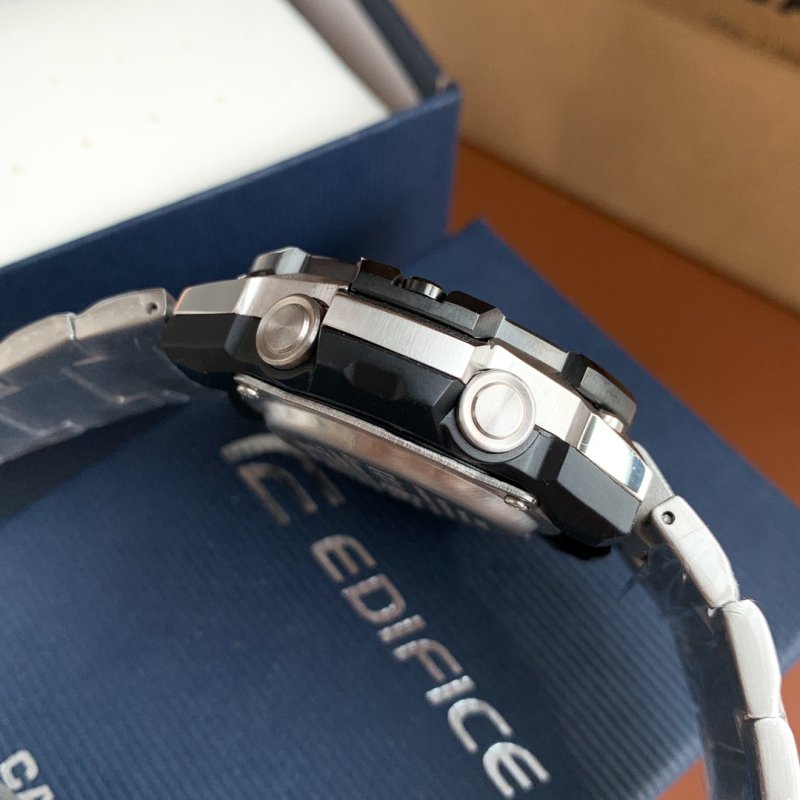 Casio G-Shock GST-B400 Steel Red Chronograph Watch view