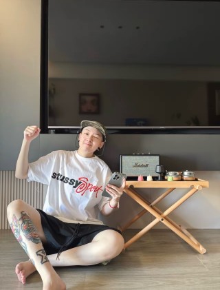 Stussy Sport White T-Shirt view 5