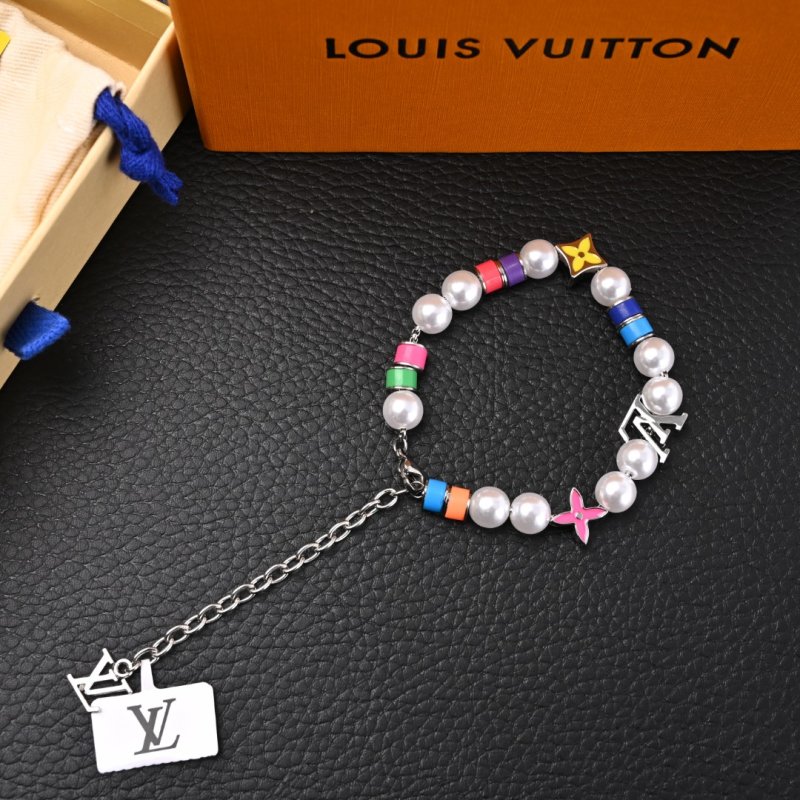 Louis Vuitton LV Pearls Party Multi-Color Bracelet