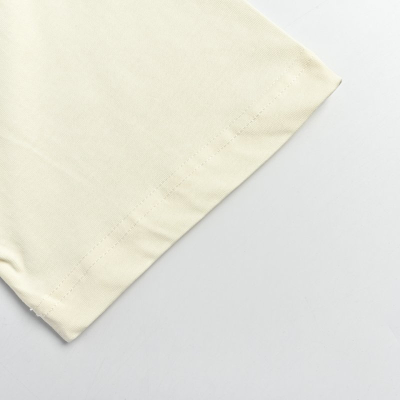 Gucci Logo Print Cream Short-Sleeve T-Shirt view