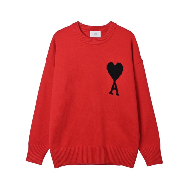 Red Heart Embroidered Wool Cardigan view