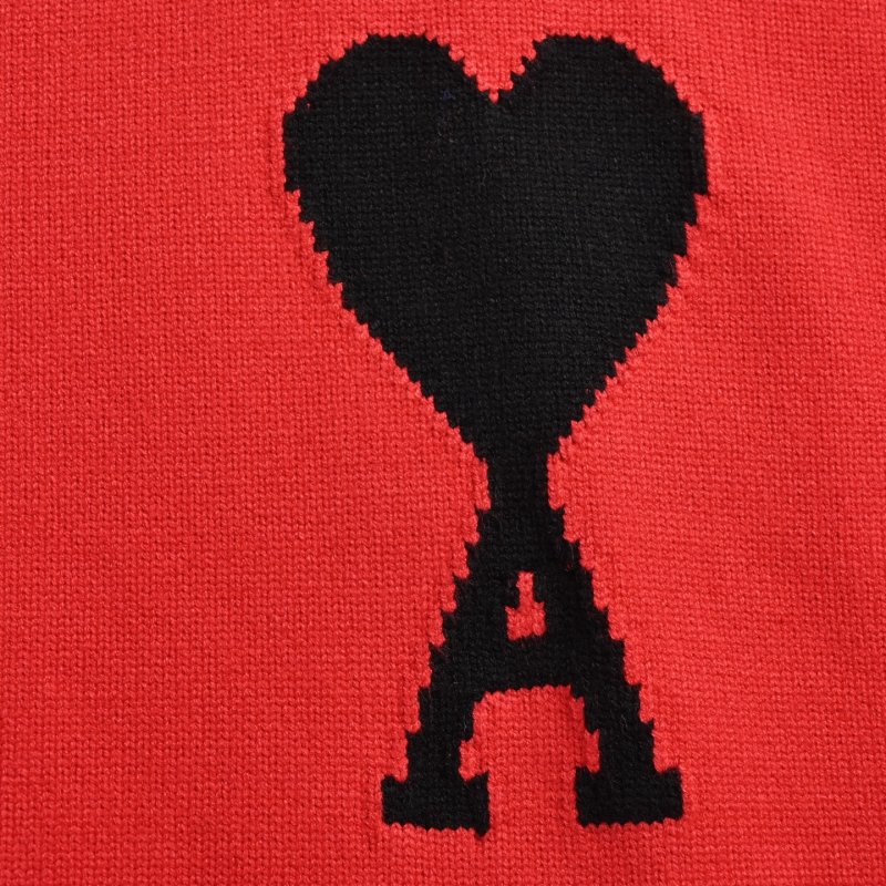 Red Heart Embroidered Wool Cardigan view