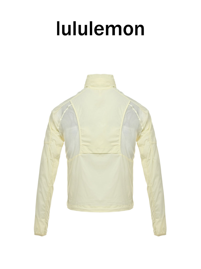 Lululemon Ventilated Mesh Sunscreen Jacket - Pale Yellow view