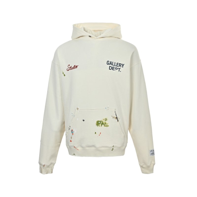 Essentials Art On Display Cream Hoodie view