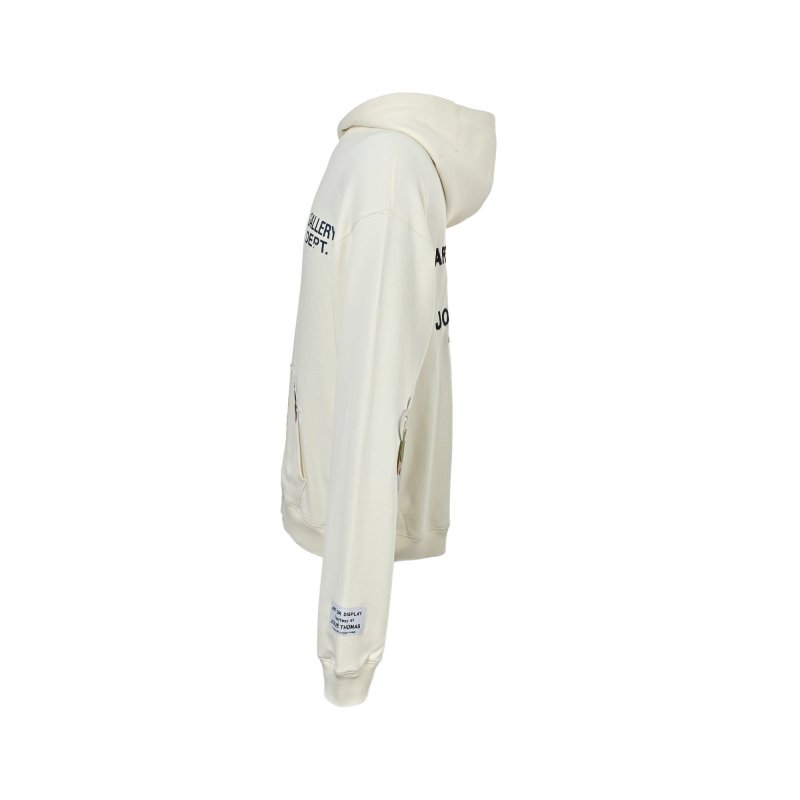 Essentials Art On Display Cream Hoodie view