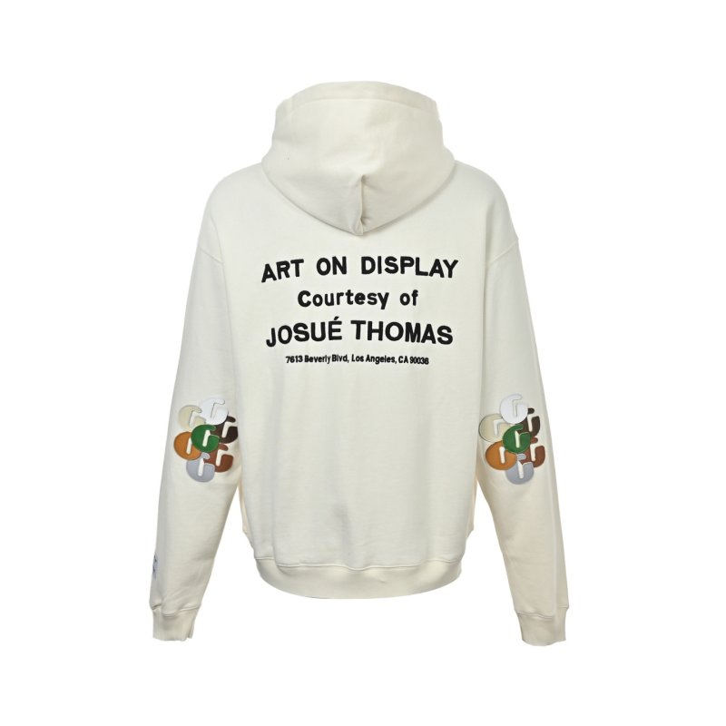 Essentials Art On Display Cream Hoodie view