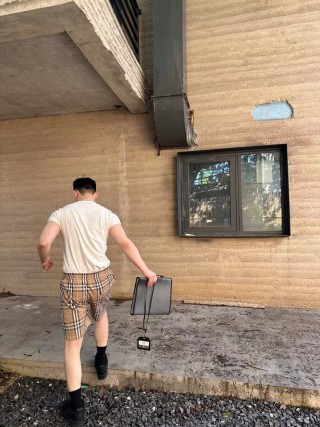 Burberry Check Shorts Beige & Navy view 9