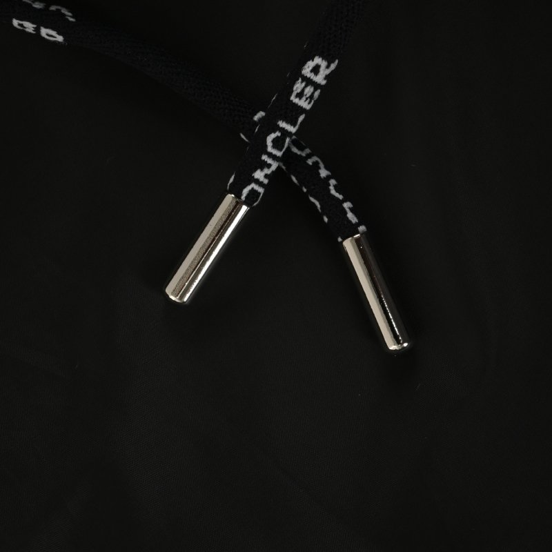 Nike Black Nylon Shorts with White Logo view