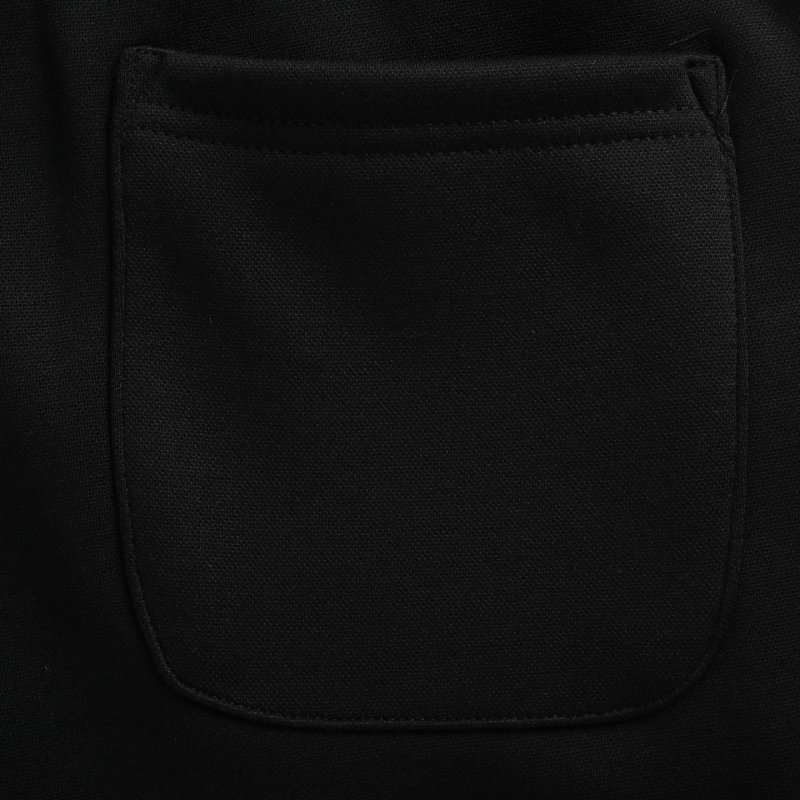 Moncler Black Jogger Pants with Logo Patch view