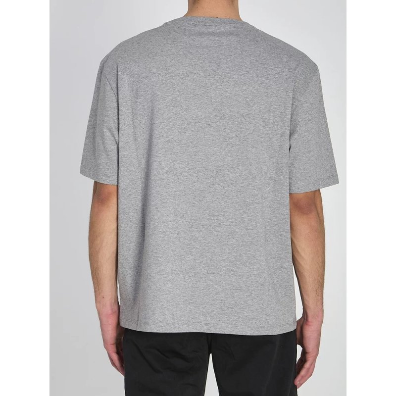 Loewe x Louis Wain Geometric Eye Embroidered T-Shirt Grey view