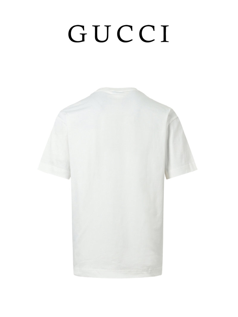 Gucci Horsebit Logo White T-Shirt view