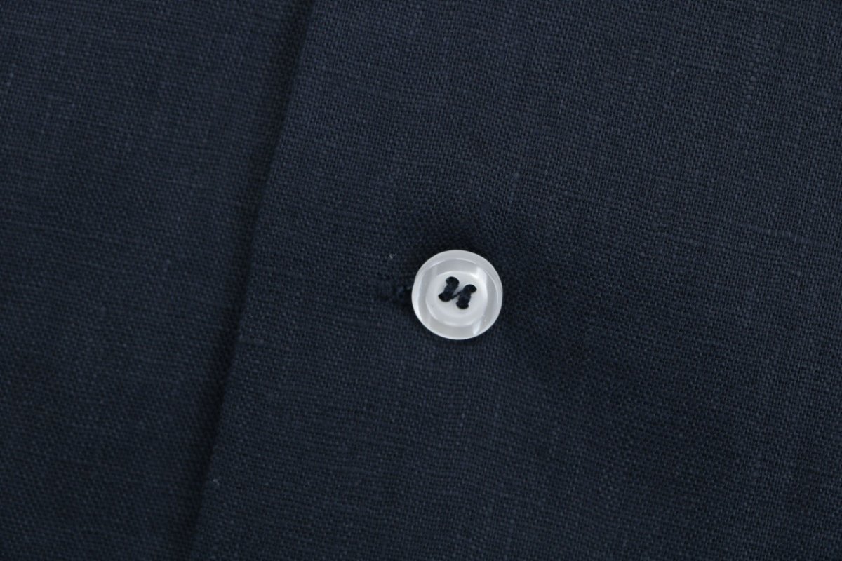 Polo Navy Short Sleeve Button-Up Shirt view