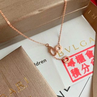 Bulgari Red Dress Pendant Silver Necklace view 7
