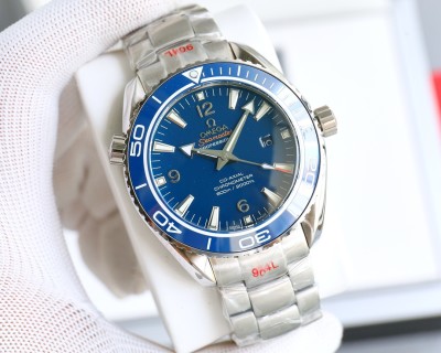 Omega Seamaster Ocean Universe 600m Dive Watch Blue Steel