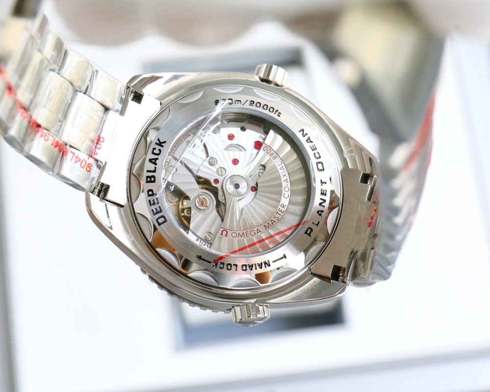 Omega Seamaster Ocean Universe 600m Dive Watch Blue Steel view
