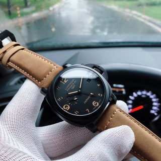 Panerai Luminor Due 44MM Black Dial Mechanical Watch