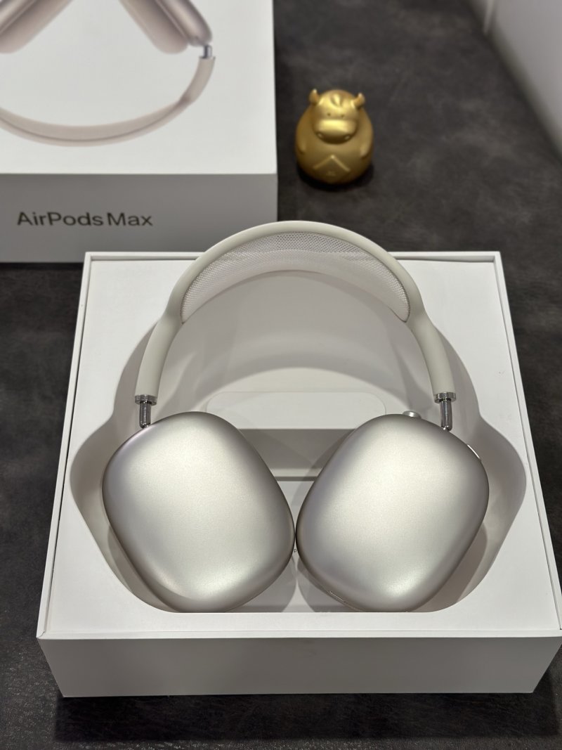 Apple AirPods Pro Max Starlight 1:1 UA Replica view