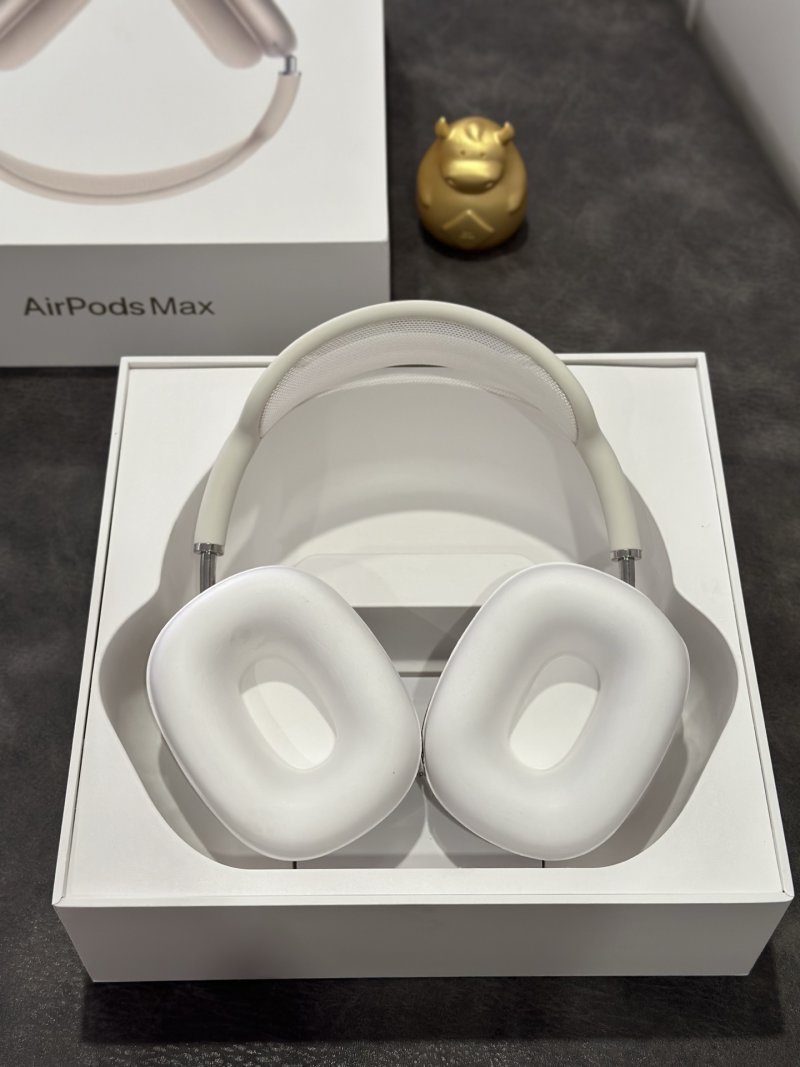 Apple AirPods Pro Max Starlight 1:1 UA Replica view
