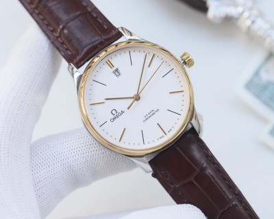 Omega De Ville Co-Axial Chronometer 40mm Two-Tone Watch