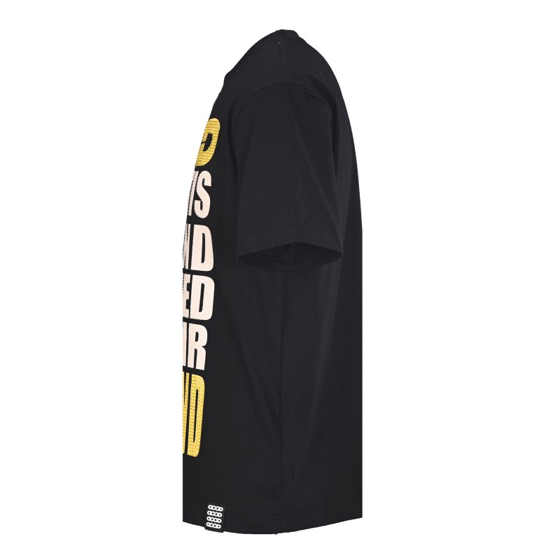 Black Gold Graphic Logo Short Sleeve T-Shirt view