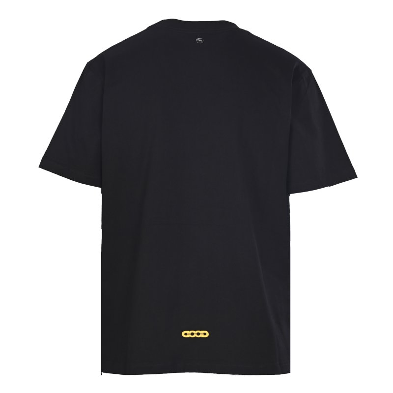 Black Gold Graphic Logo Short Sleeve T-Shirt view