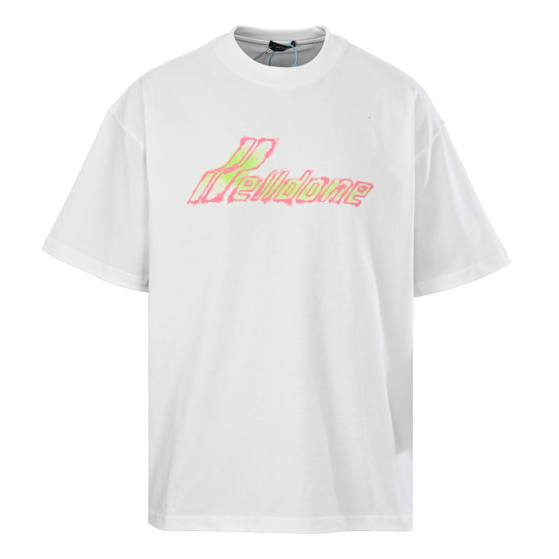 White Graphic Logo Short Sleeve T-Shirt