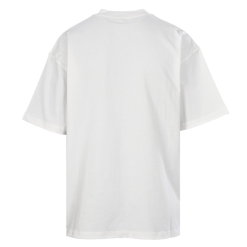 White Graphic Logo Short Sleeve T-Shirt view