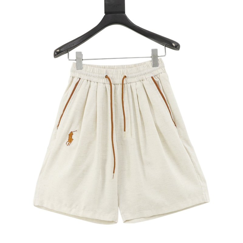 Polo Ralph Lauren Beige Linen Shorts view