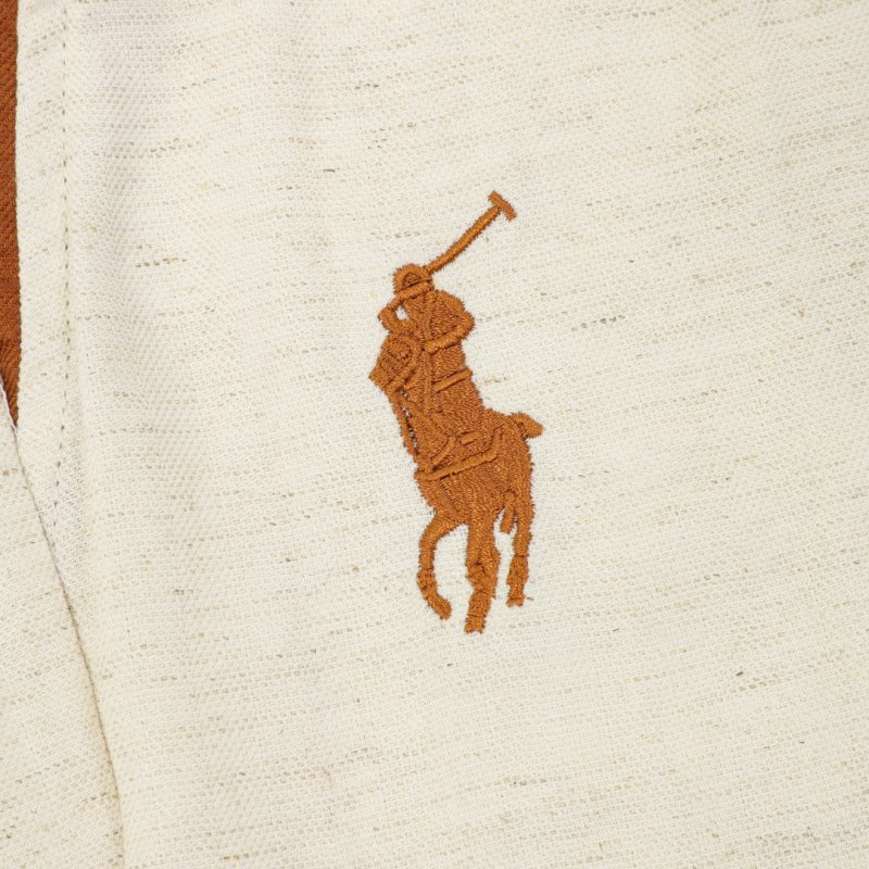 Polo Ralph Lauren Beige Linen Shorts view