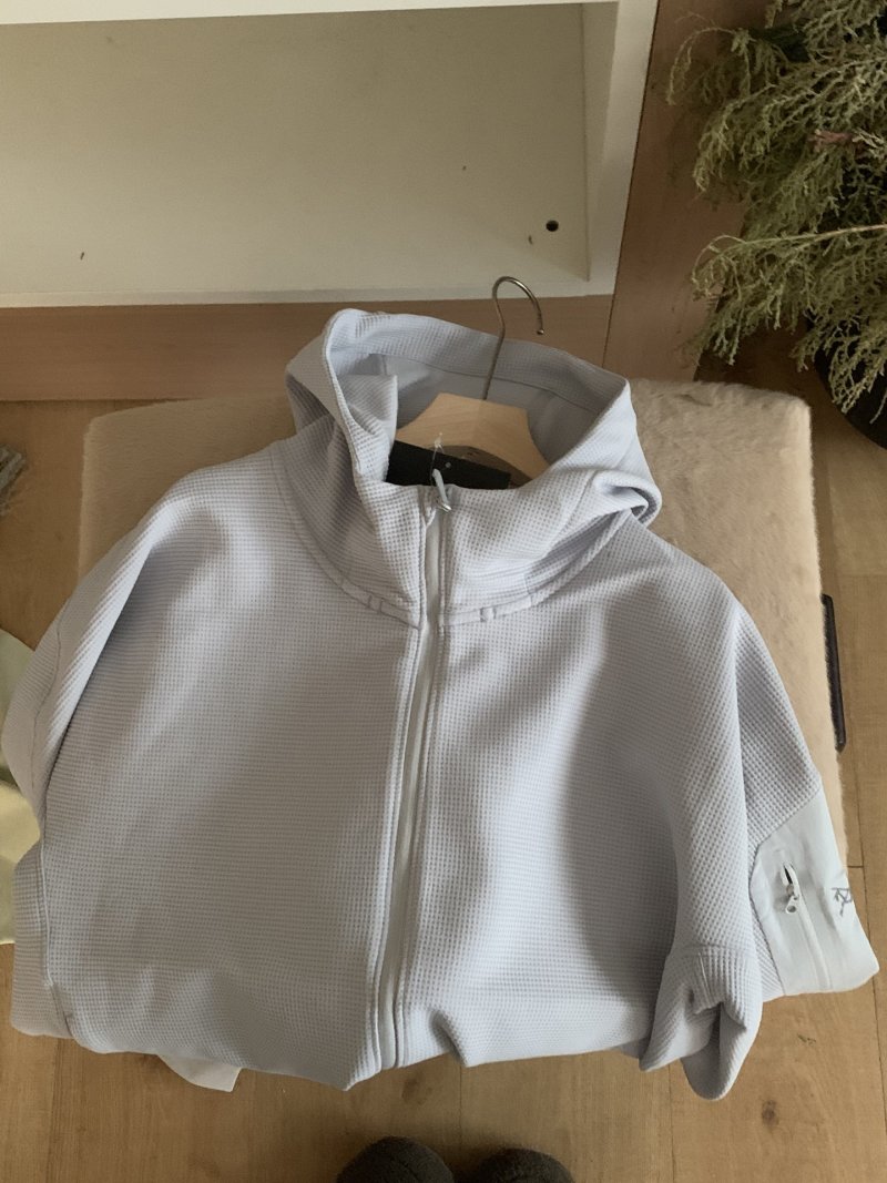 Stone Island White Windbreaker Jacket