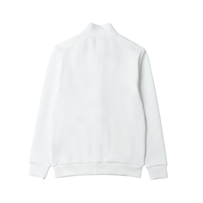 Prada White Logo Bomber Jacket view