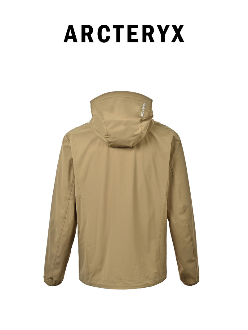 Essentials Tan Lightweight Zip Jacket view