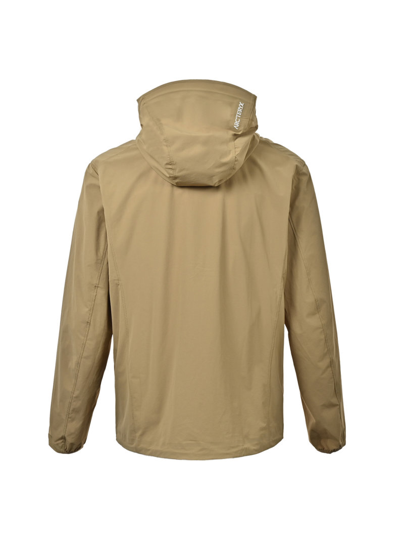 Essentials Tan Lightweight Zip Jacket view