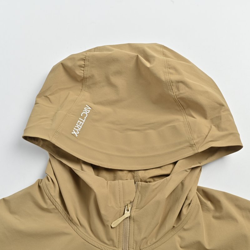 Essentials Tan Lightweight Zip Jacket view