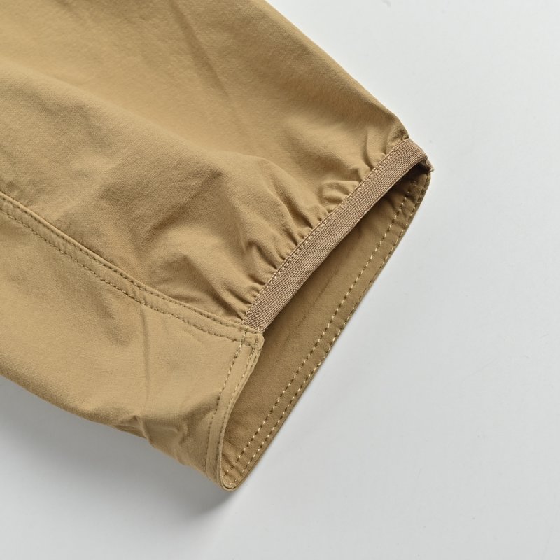 Essentials Tan Lightweight Zip Jacket view