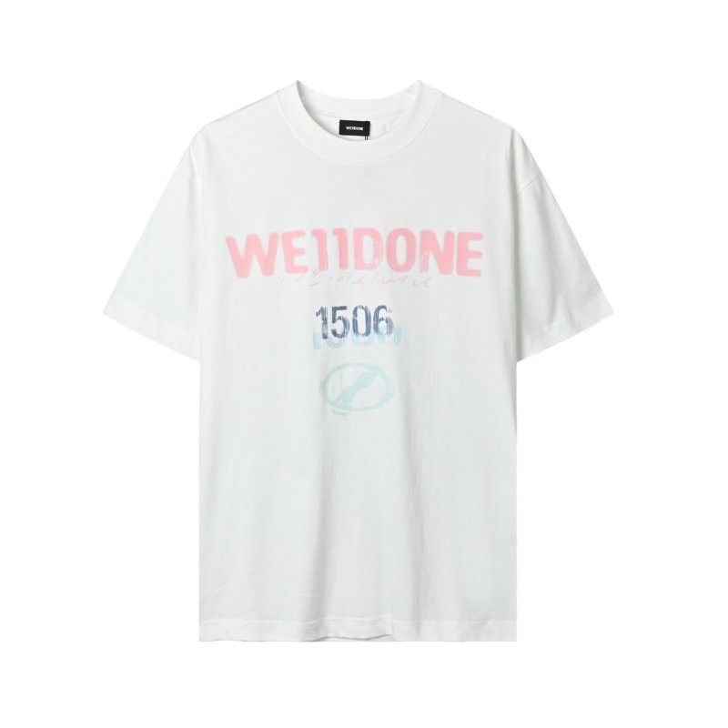 Oversized Welcome Graphic T-Shirt White view