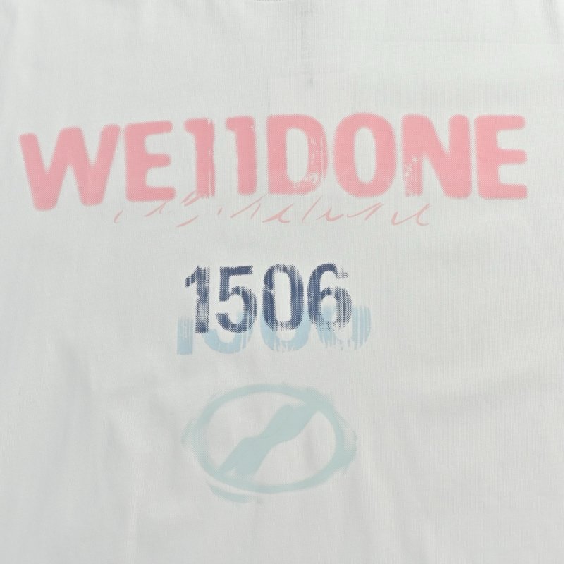 Oversized Welcome Graphic T-Shirt White view