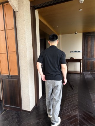Lacoste Classic Black Polo Shirt view 2