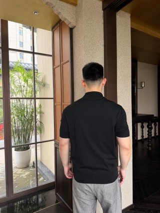 Lacoste Classic Black Polo Shirt view 8