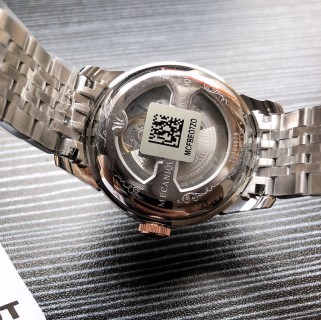 Tissot PRX Automatic Two-Tone Steel Watch Silver Dial view 6