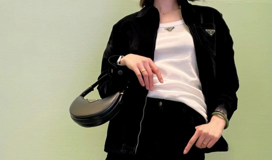 Prada Black Velvet Blazer Jacket view 2