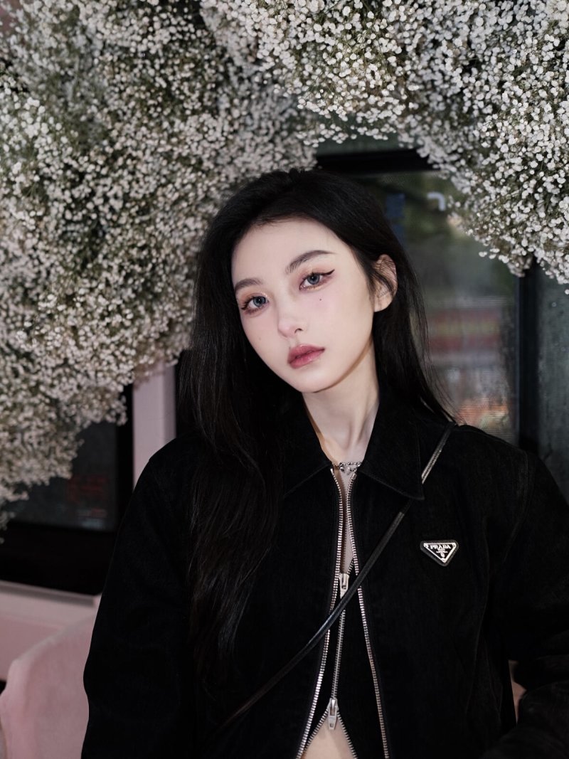 Prada Black Velvet Blazer Jacket view