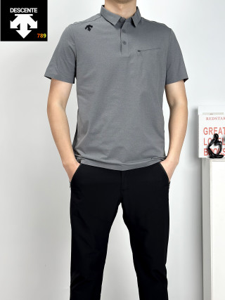 Descente Summer Polo Shirt - Light Green view 8
