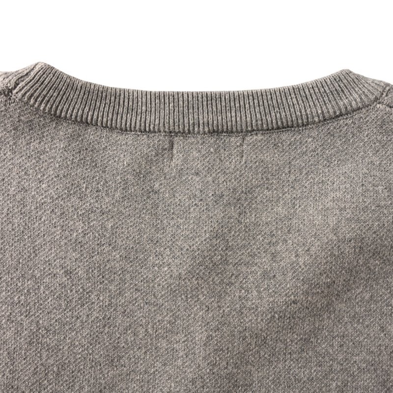Grey Graphic Logo T-Shirt with Blue Gingham Trim view