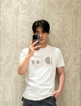 Gucci Logo Print White T-Shirt