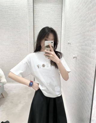 Gucci Logo Print White T-Shirt view 3