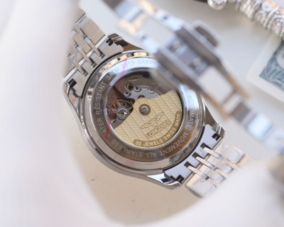 Longines Master Collection Automatic Silver Dial Watch view 8