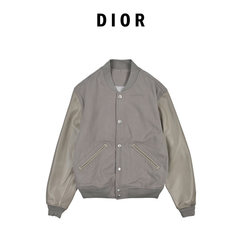 Mauve Colorblock Bomber Jacket with Ribbed Cuffs view